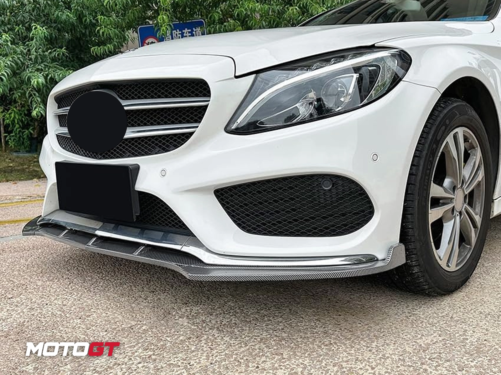 C CLASS Front BUMPER SPLITTER